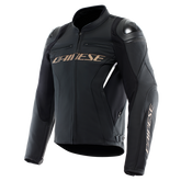 Racing 4 - Giacca moto in pelle con fit aderente e confortevole - Uomo